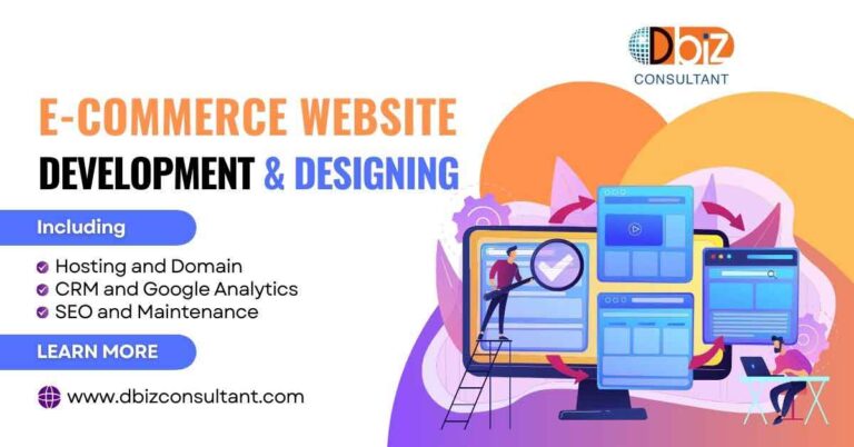 E-commerce Website Design and Development - Dbiz Consultant