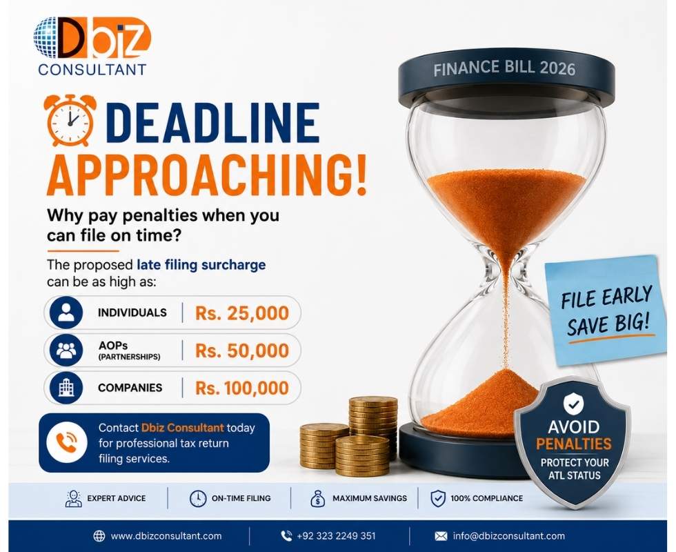 Avoid Heavy Tax Penalties – File Your Tax Return on Time in Pakistan